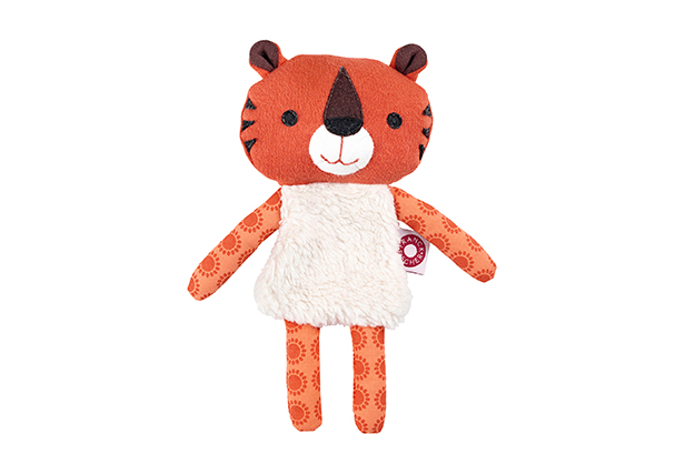 Trisse peluche tigre naranja